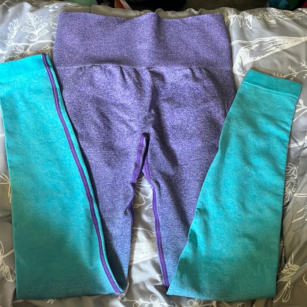 Shein ombré leggings